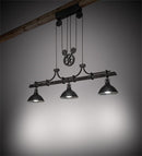 Meyda 67" Long Melrose Barlett 3 Light Pendant 203455
