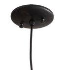 Meyda 5" Wide Textured Black Pendant Hardware 203701
