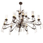 Meyda 62" Long Windsor 14 Light Oblong Chandelier- 203867