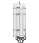 Meyda 6" Wide Lagoon Deco Wall Sconce- 204267