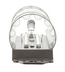 Meyda 6" Wide Lagoon Deco Wall Sconce- 204267