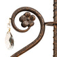 Meyda 12" Wide Antonia 3 Light Chandelier- 204679