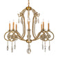 Meyda 40" Wide Lucerne 8 Light Chandelier- 204918