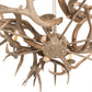 Meyda 84" Long Antlers Elk 8 Light Oblong Chandelier- 210039