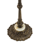 Meyda 62" High Antique Brass Gloss 3 LT Floor Base 210068