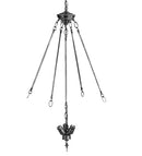 Meyda 42"H 4x24"RODS/24"CTR/3LT CLUSTER INVENT 21045
