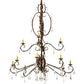 Meyda 56" Wide Valentina Chandelier- 211101