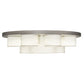Meyda 48" Wide Msu Pawprints Flushmount- 211317