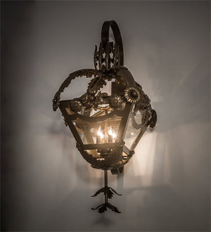 Meyda 15" Wide Symone Wall Sconce '211753