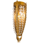 Meyda 6" Wide Chrisanne Crystal Wall Sconce- 211949