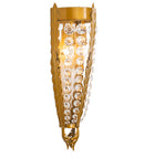 Meyda 6" Wide Chrisanne Crystal Wall Sconce- 211949