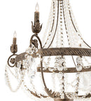 Meyda 34" Wide Antonia 4 Light Chandelier- 212391