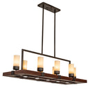 Meyda 48" Long Grand Terrace Oblong Pendant- 214544