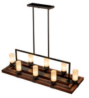 Meyda 48" Long Grand Terrace Oblong Pendant- 214544