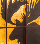 Meyda 24" Wide Moose Backlit Window- 216919