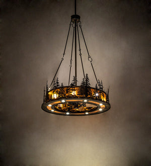 Meyda 48" Wide Tall Pines Chandel-Air- 217226