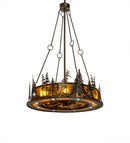 Meyda 48" Wide Tall Pines Chandel-Air- 217226