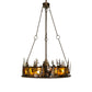 Meyda 48" Wide Tall Pines Chandel-Air- 217226