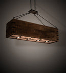 Meyda 60" Long Reclamare Oblong Pendant '217760