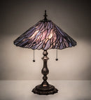 Meyda 21" High Willow Jadestone Table Lamp - 218128