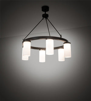 Meyda 46" Wide Loxley Needham 6 Light Chandelier '218501