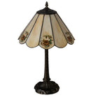 Meyda 21" High Roses Table Lamp - 218828