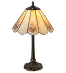 Meyda 21" High Pansies Table Lamp- 218834