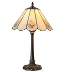 Meyda 21" High Pansies Table Lamp- 218834