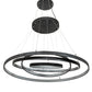 Meyda 60" Wide Anillo 4 Ring Cascading Pendant 218915