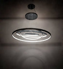 Meyda 60" Wide Anillo 4 Light Cascading Pendant- 218915