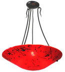 Meyda 21"W Metro Fusion Luce Rossa Semi-Flushmount '21910
