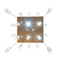 Meyda 36" Square Quadrato Cascading Pendant- 219359