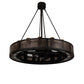 Meyda 48" Wide Smythe Craftsman 16 Light Chandel-Air- 219425