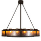 Meyda 48" Wide Smythe Craftsman 16 Light Chandel-Air- 219425