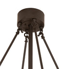 Meyda 48" Wide Smythe Craftsman 16 Light Chandel-Air- 219425