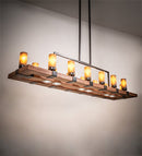Meyda 72" Long Grand Terrace 14 Light Oblong Chandelier '220740