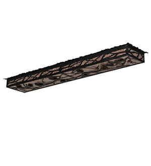 Meyda 62" Long Whispering Pines Oblong Flushmount- 221767