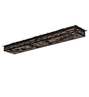 Meyda 62" Long Whispering Pines Oblong Flushmount- 221767