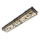 Meyda 62" Long Whispering Pines Oblong Flushmount- 221767