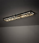 Meyda 62" Long Whispering Pines Oblong Flushmount- 221767