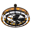 Meyda 48" Wide Smythe Craftsman Chandel-Air- 222207