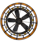 Meyda 48" Wide Smythe Craftsman Chandel-Air- 222207