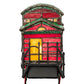 Meyda 10.5" Long Train Caboose Lighted Sculpture- 222395