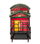 Meyda 10.5" Long Train Caboose Lighted Sculpture- 222395