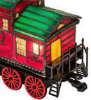 Meyda 10.5" Long Train Caboose Lighted Sculpture- 222395