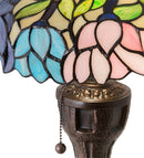 Meyda 17" High Wisteria Table Lamp- 224040