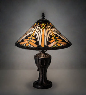 Meyda 17" High Nuevo Mission Table Lamp- 224111