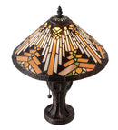 Meyda 17" High Nuevo Mission Table Lamp- 224111