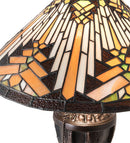 Meyda 17" High Nuevo Mission Table Lamp- 224111