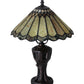 Meyda 17" High Carousel Jadestone Accent Lamp- 224113